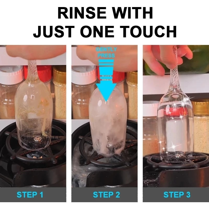 Glass Rinser &  Automatic Cup Washer