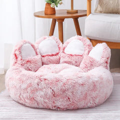 Pet Bear Paw Bed