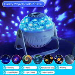 Galaxy Projector Night Light