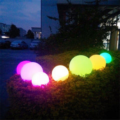 Waterproof Garden Ball LED Lights for the Outdoors