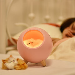 Cat Nightlight Touch Dimming Lamp