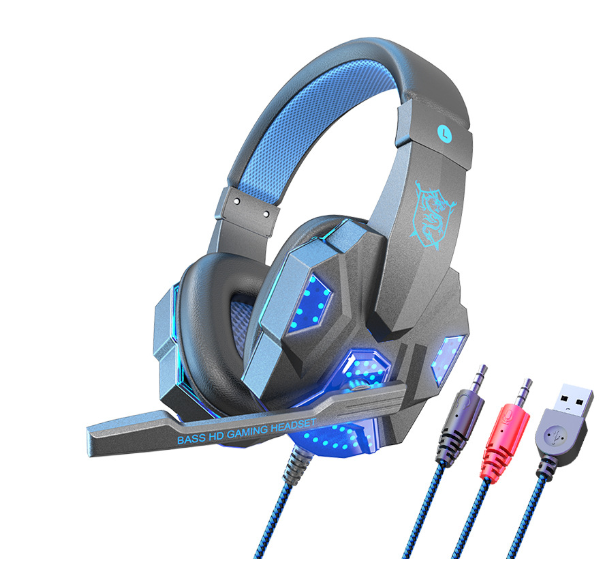 LED Wired Gamer Headset