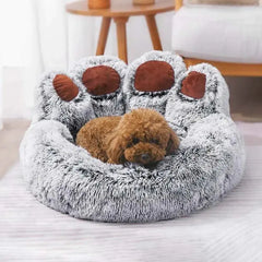 Pet Bear Paw Bed