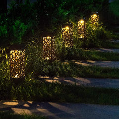 Solar-Powered Waterproof Vintage Garden Light