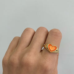 Heartfelt Love Ring