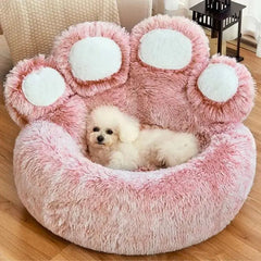 Pet Bear Paw Bed