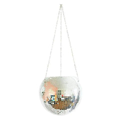 Disco Ball Hanging Flower Pot