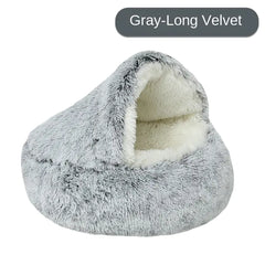 Plush Self-Warming Pet Bed