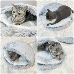 Plush Self-Warming Pet Bed